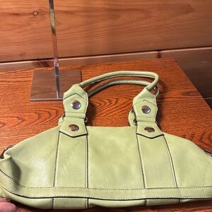 Nine West spring green shoulder bag.